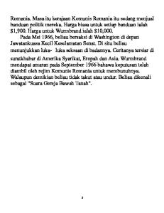 Diseksa Untuk Kristus