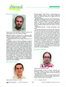 Introducing Our Authors | ACS Chemical Biology