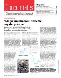 'Magic mushroom' enzyme mystery solved - C&EN Global