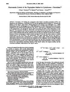 Peroxidase - ACS Publications - American Chemical