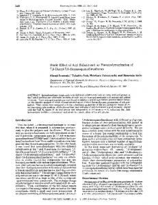 Steric effect of acyl substituent on homopolymerization of 7,8