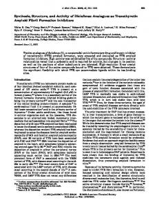 Synthesis, Structure, and Activity of Diclofenac Analogues as