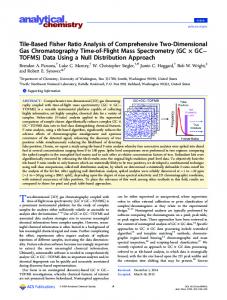 Tile-Based Fisher Ratio Analysis of Comprehensive Two